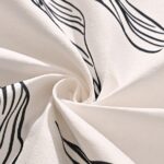 waterproof hepburn linen tablecloth fabric texture close-up