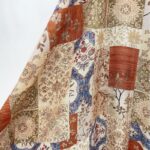 Soft Wrinkle Drape Boho Patchwork Rayon Spandex Fabric