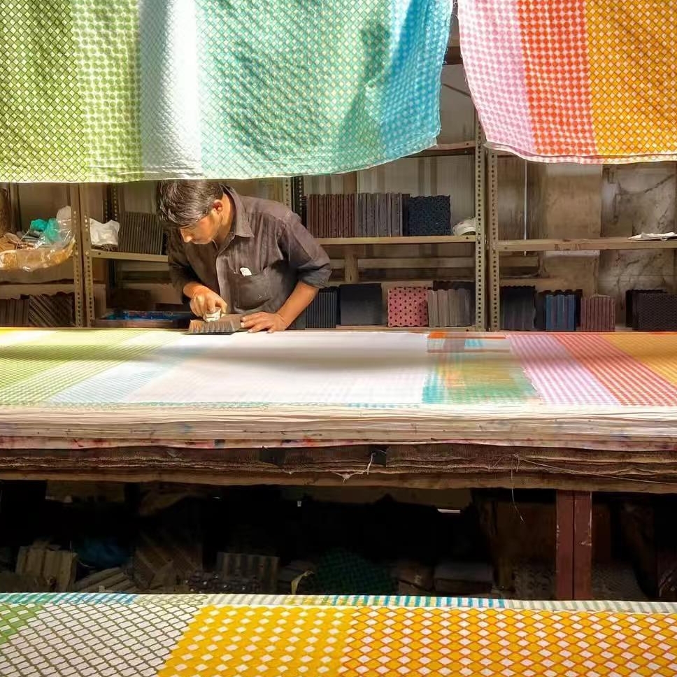 handmade family home textiles workshop