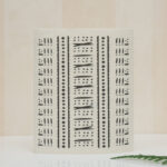 wood pulp dish cloth abstract dot stripe pattern, oil separating reusable biodegradable kitchen cloth