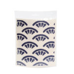 wood pulp dish cloth vintage fan decorative print, multi-purpose absorbent wood pulp cotton dish rag