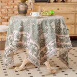 Ditsy Floral Tablecloth vintage botanical style for shop display gathering decor